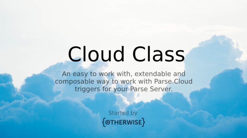 Parse cloud class parse-server github npm opensource owsas extend parse.object parse.user